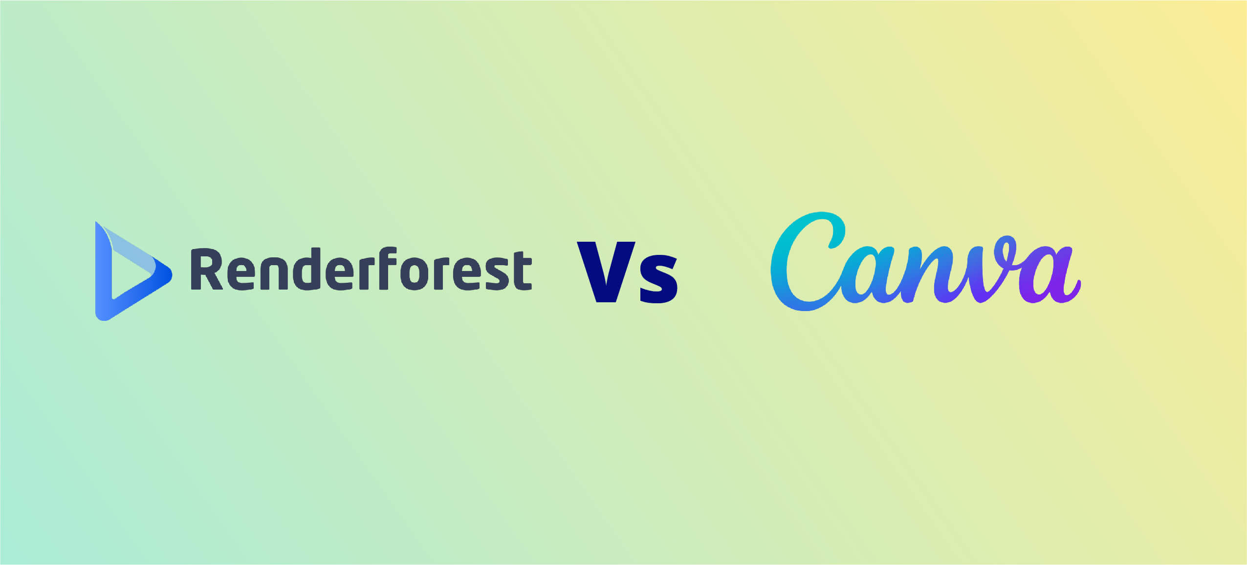 Renderforest vs Canva - Feature Image
